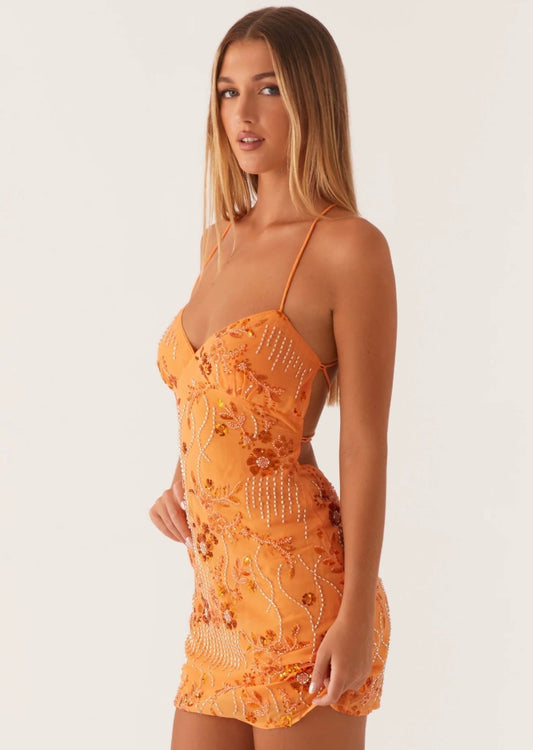 Alysa | Backless Mini Dress