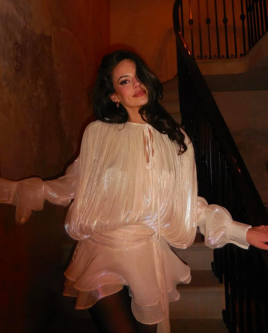 Ivy | Lantern Mini Dress