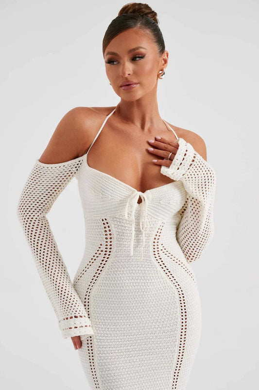 Malin | Striped Maxi Dress